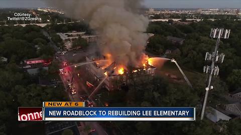 New roadblock to rebuilding Lee Elementary