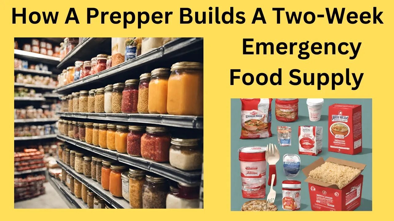 How A Prepper Can Build A Two-Week Emergency Food Supply