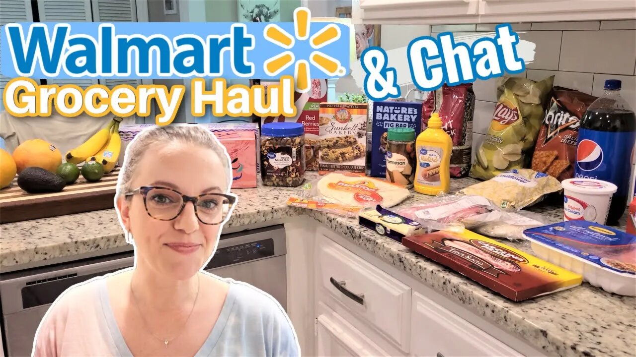 WALMART GROCERY PICK-UP HAUL | CHATTY VLOG