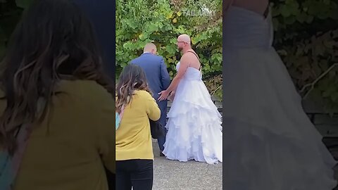 He's serious having a photoshoot with his ... BRIDE? 😂😂