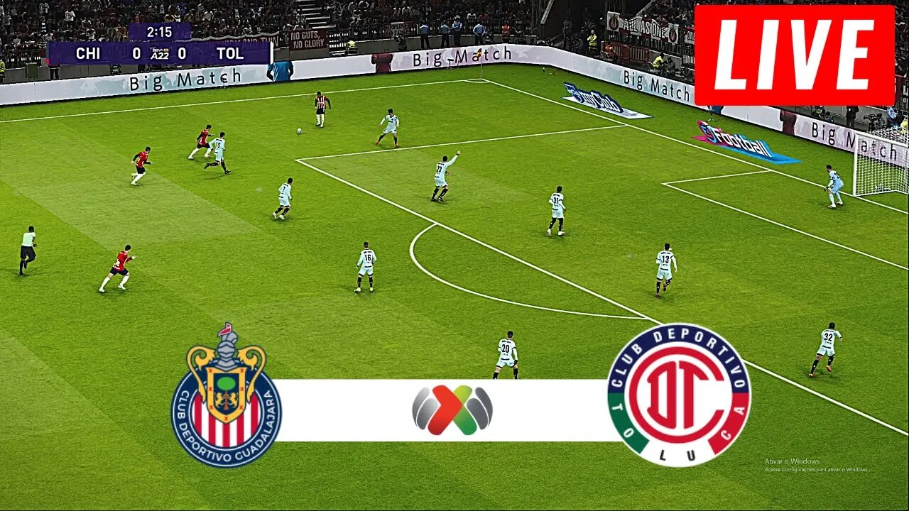 [LIVE] 🔴 Guadalajara vs Toluca EN VIVO - Liga MX Clausura 2023 Jornada 4 - PES 2021 Gameplay