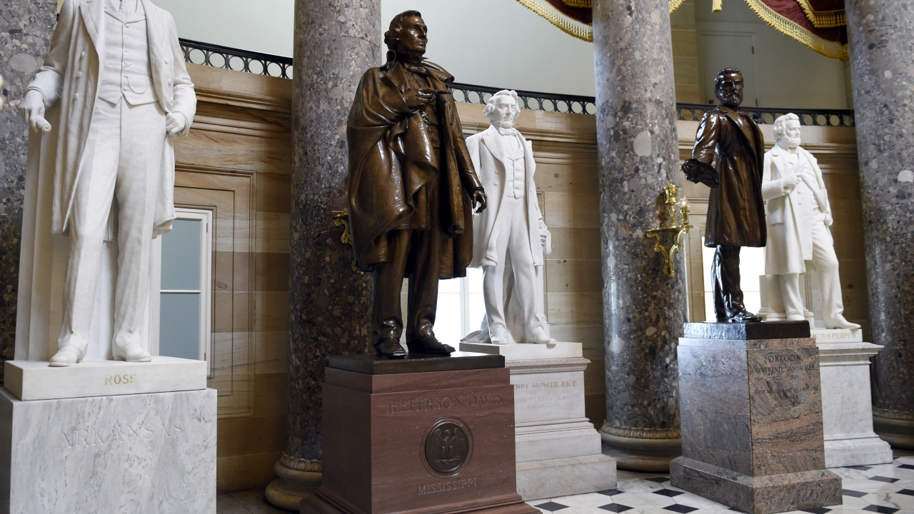 Pelosi Calls For Removal Of 11 Confederate Statues At U.S. Capitol