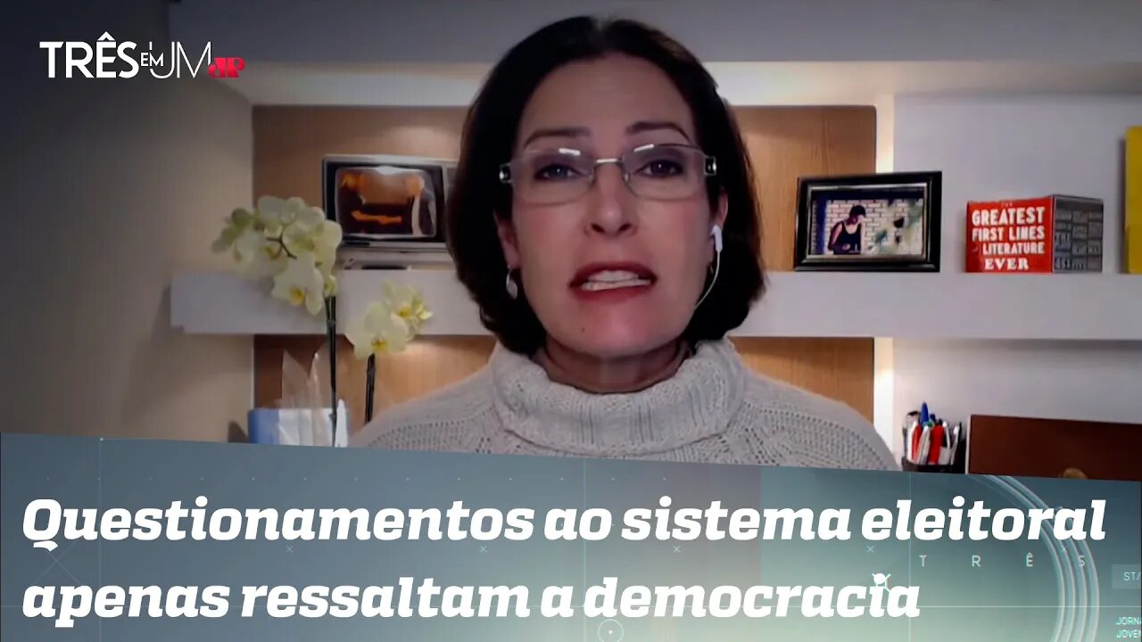 Cristina Graeml: Bolsonaro deve ter se constrangido em meio a tantas pessoas anti democráticas