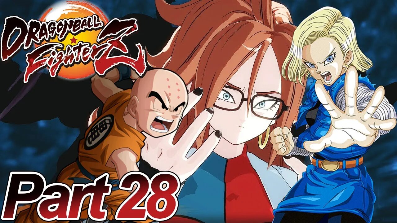 18 VS KRILLIN | Let's Play Dragon Ball FighterZ Story Mode PS4 - Part 28