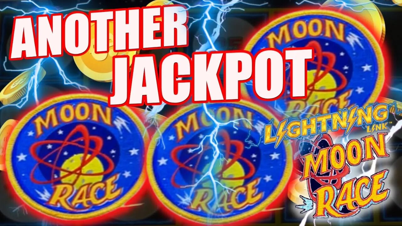 LIGHTNING LINK Strikes TWICE!! ⚡2 High Limit JACKPOT HANDPAYS on Moon Race Slot Machine | Live Slot