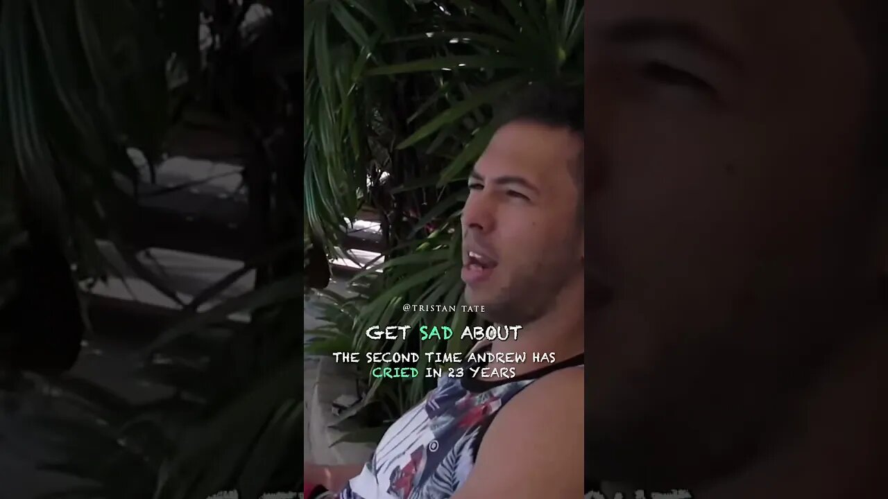 Tristan Tate The Second Time My Brother Has Cried In 23 Years #Shorts