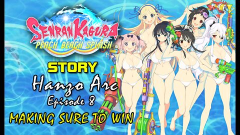 Senran Kaguara: Peach Beach Splash - Hanzo Arc | Episode 8: Making Sure to Win