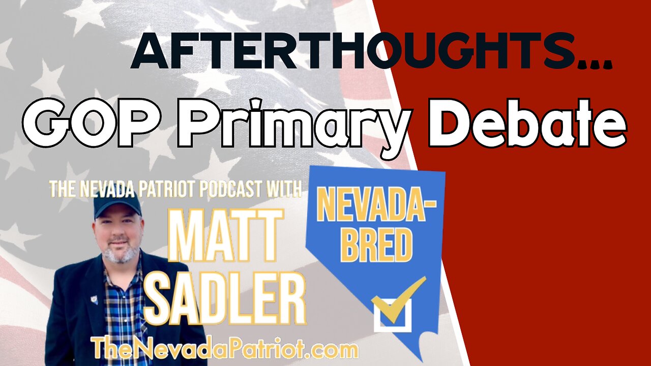 GOP Presidential Primary Debate Afterthoughts...DeSantis and Vivek still 2 and 3