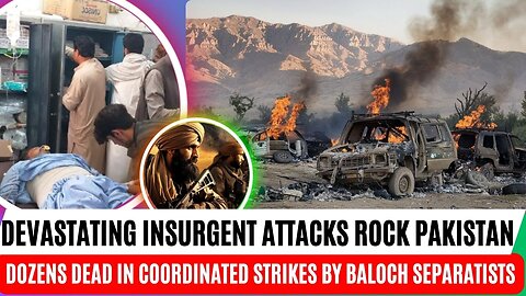 Devastating Insurgent Attacks Rock Pakistan Dozens Dead in Coordinated Strikes by Baloch Separatists