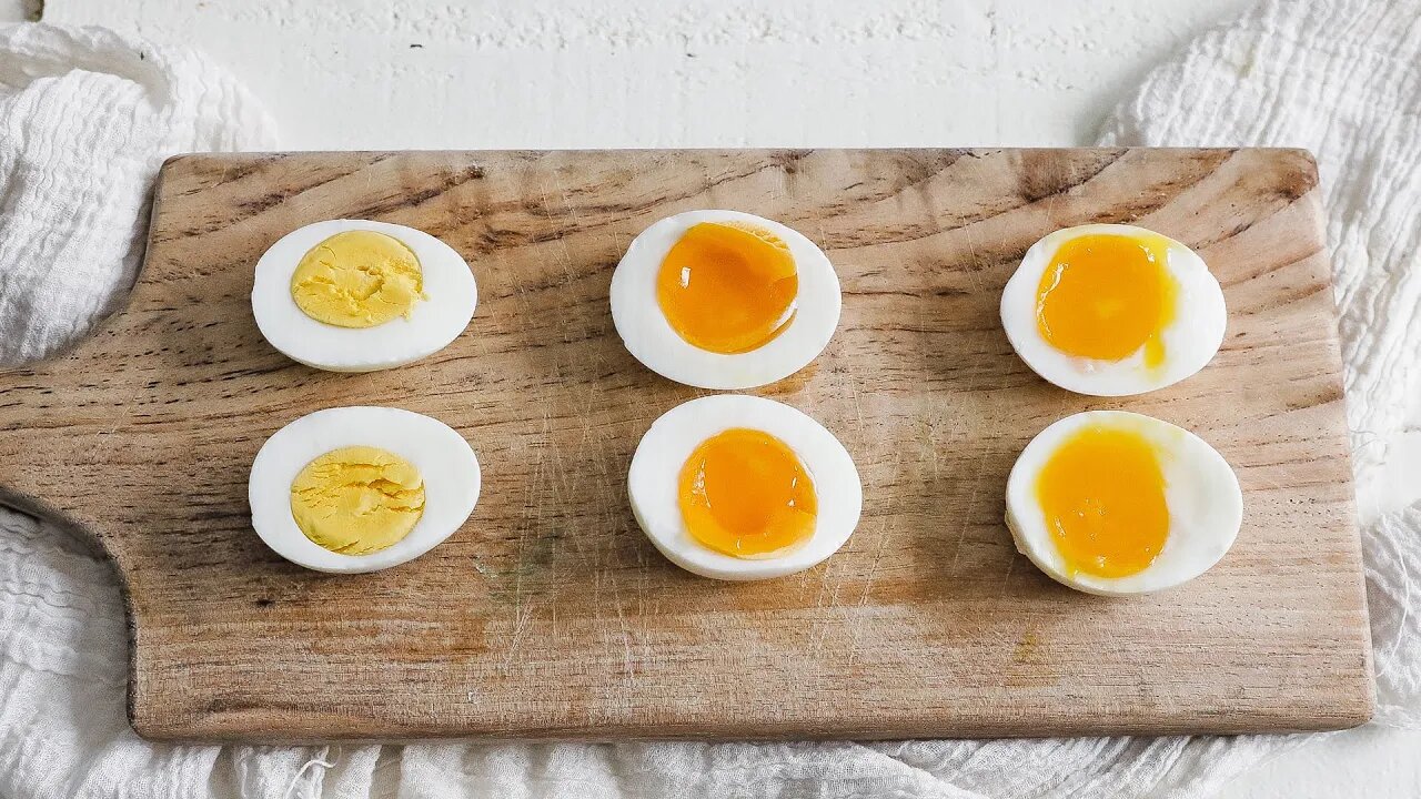 How to Make Perfect Boiled Eggs » Soft Boiled, Medium Boiled, and Hard Boiled Eggs