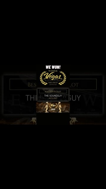 We Won at the Vegas Movie Awards #shorts