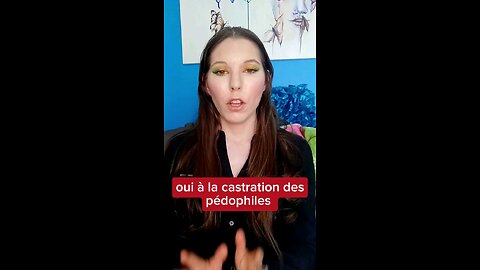 je suis pour la castration des pédophiles