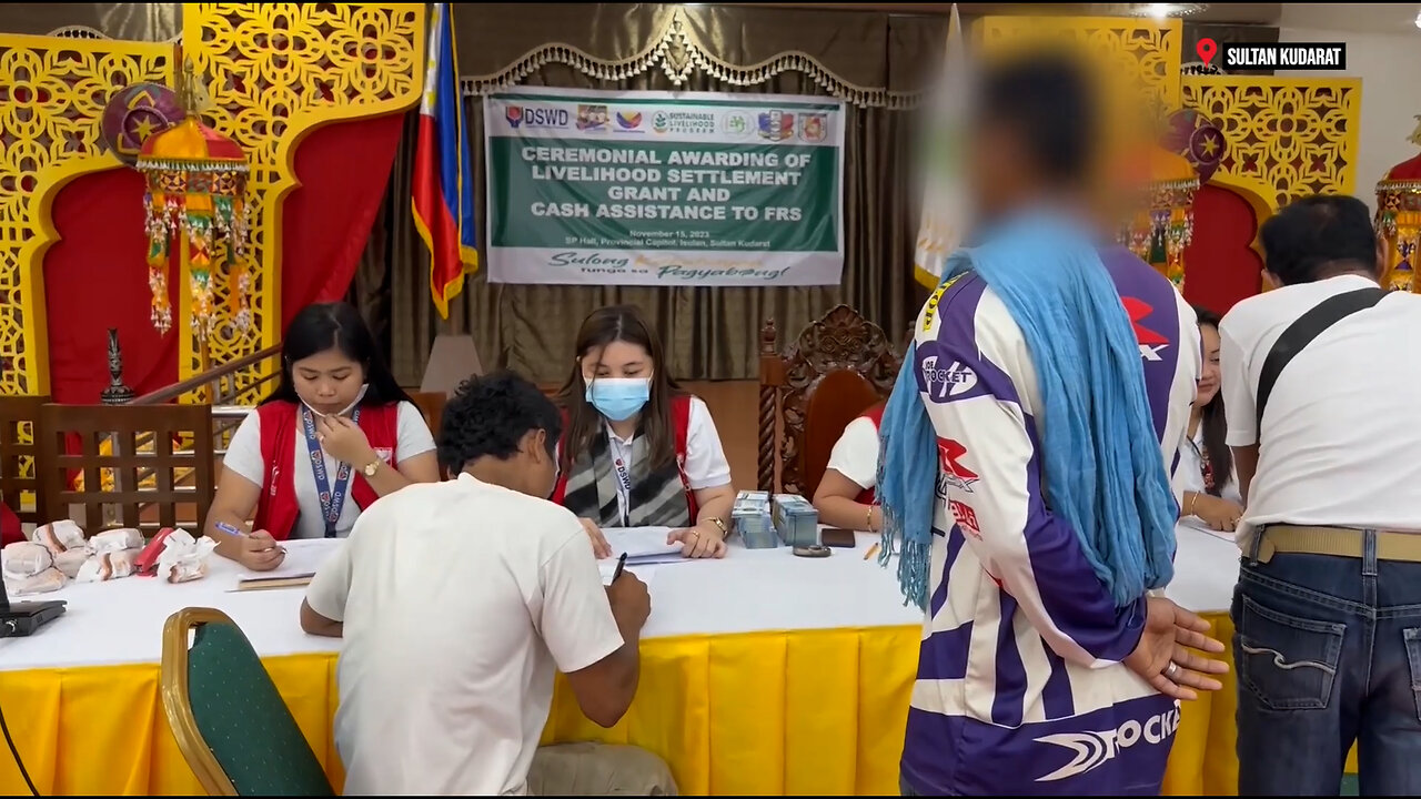 137 ex-NPA members receive cash assistance in Sultan Kudarat