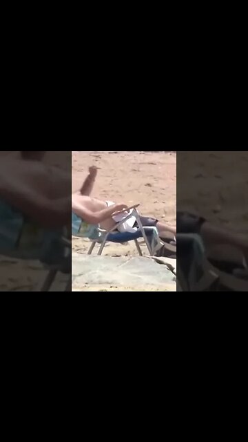 WATCH: After sending cluster bombs to Ukraine, President Biden enjoys a day at the beach