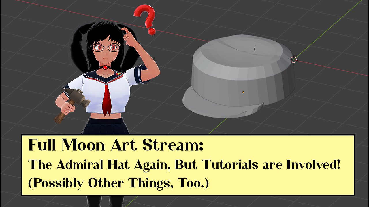 Full Moon Art Stream: Start The Cap Again Edition!?