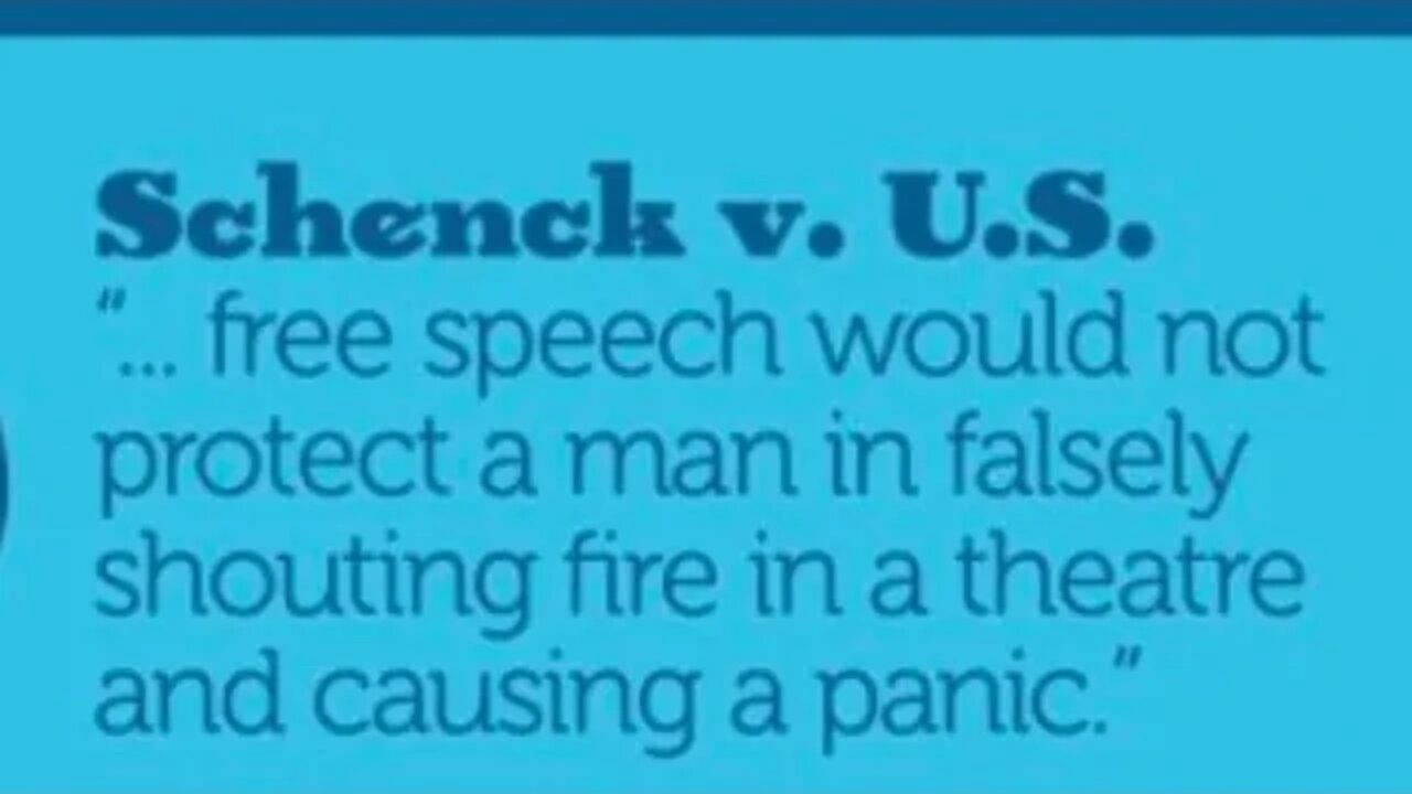 Free speech 101