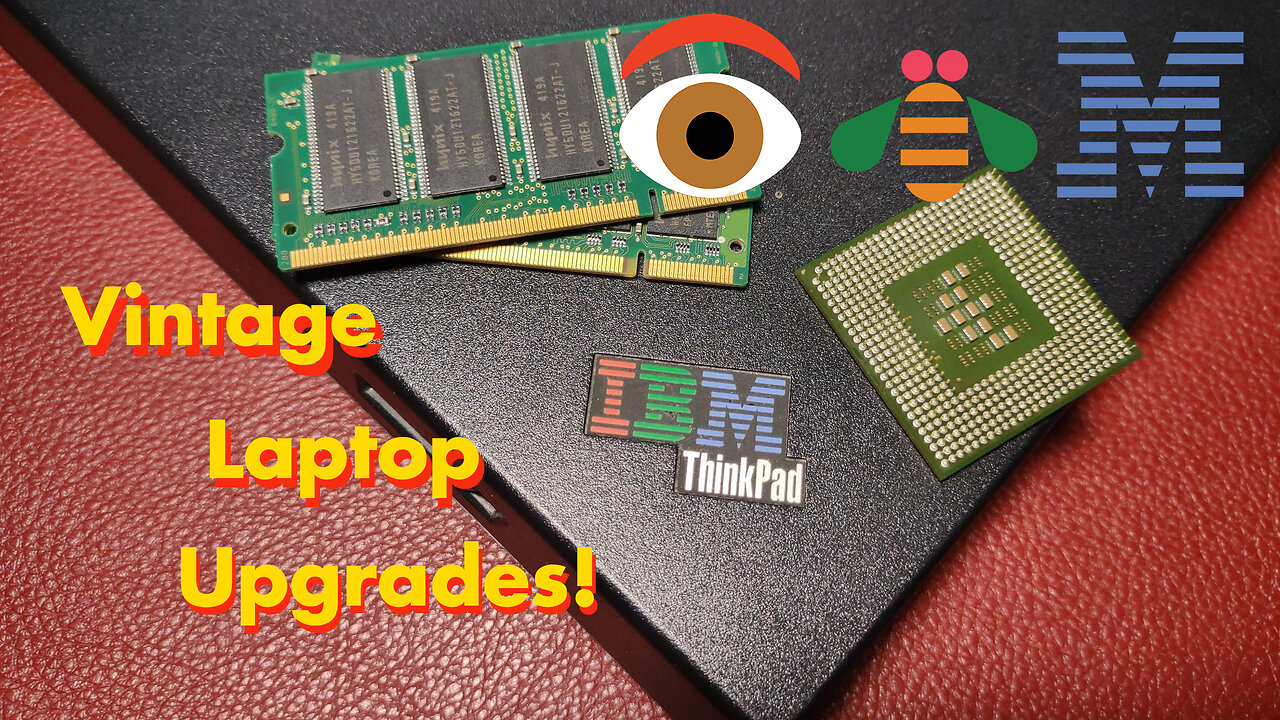 Old IBM Thinkpad gets new life - SSD, RAM, & Processor!