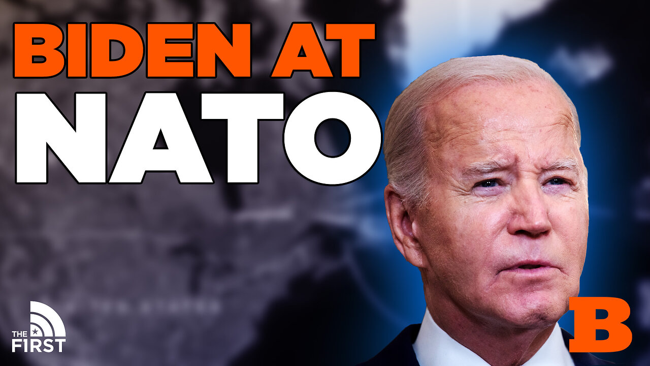 Joe Biden "Big Boy Press Conference" at NATO