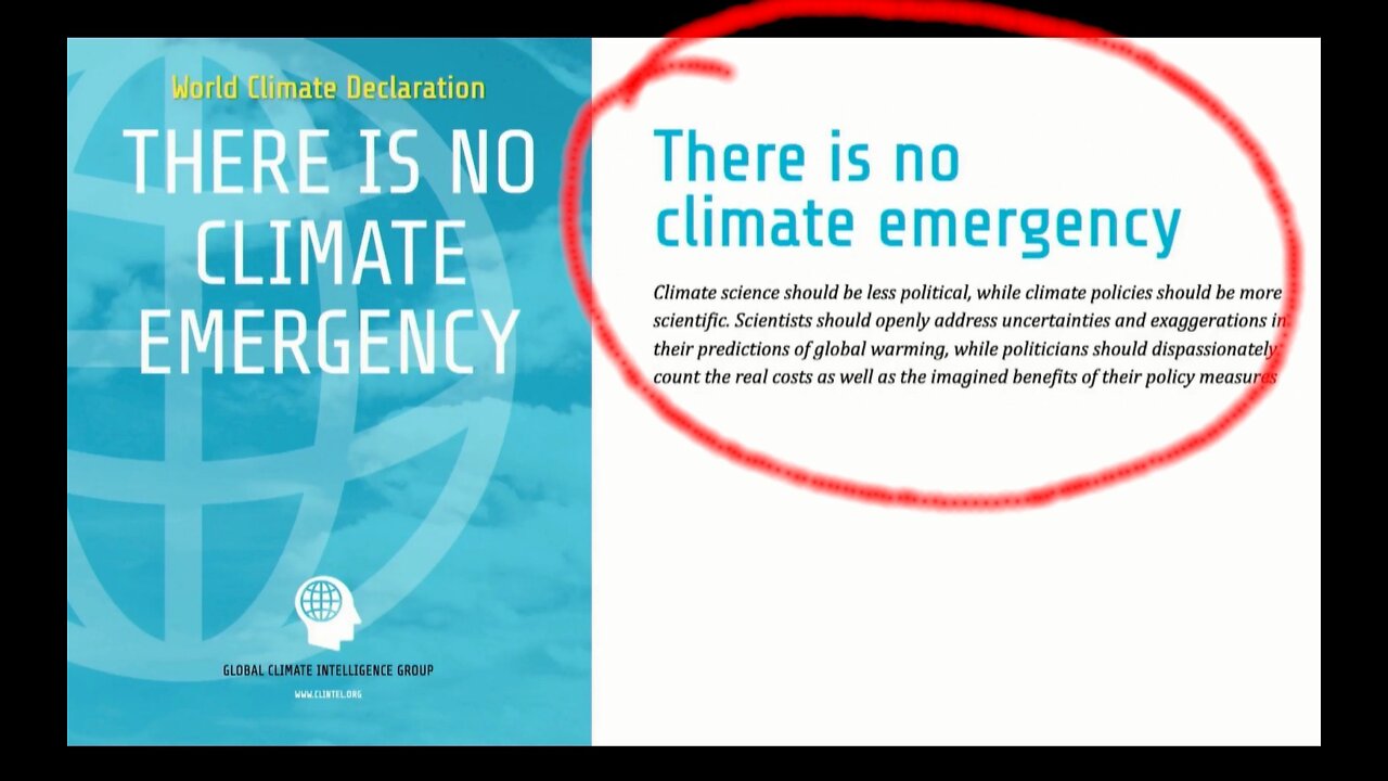 There Is No climate Emergency.