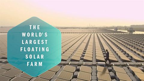 The World's Largest Floating Solar Farm