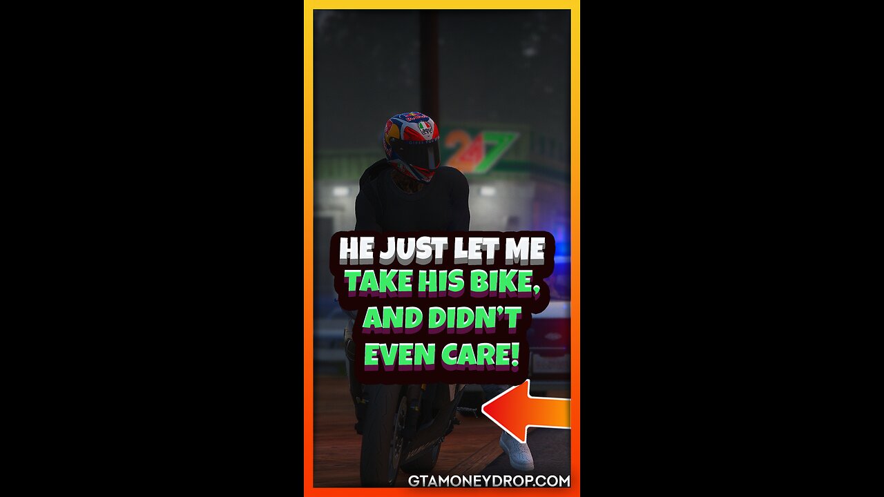 🏍️ He just let me take his bike and he didn't even care #gtaclips Ep 590 #gtaonlinemission #gtao