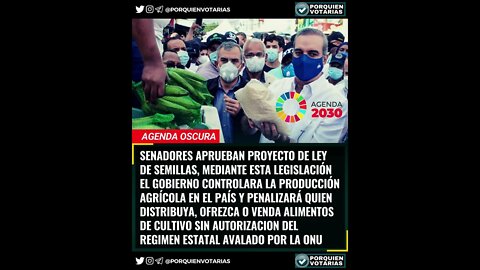 🛑 EL CONGRESO DOMINICANO A PUNTO DE OFICIALIZAR LEY QUE ACELERARA LA HAMBRUNA EN EL PAÍS.