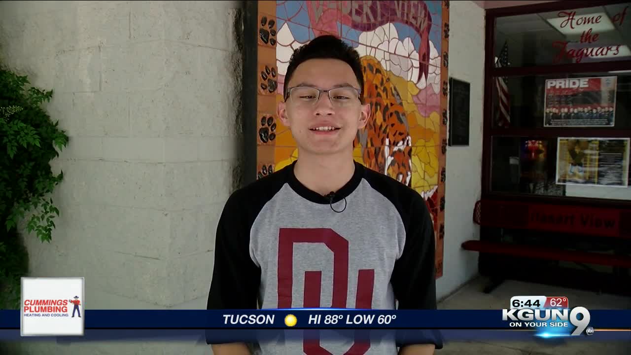 Desert View student makes poetry reading national finals