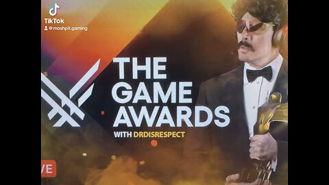 Dr DisRespect at the game awards