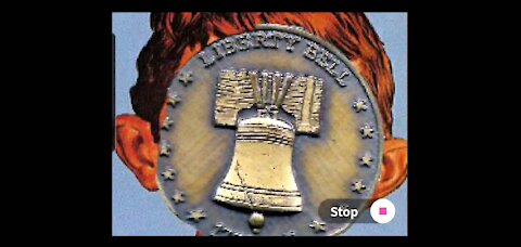 Red Step Stacker Fan morning news and coffee