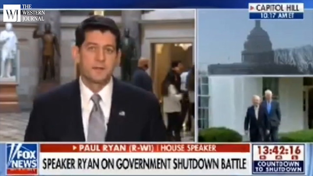 After CNN's Wolf Blitzer Blames Republicans for Gov't Shutdown, Paul Ryan Sets Him Straight (C)