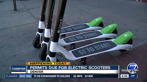 Permits due, new guidelines unveiled Friday for electric scooter companies in Denver