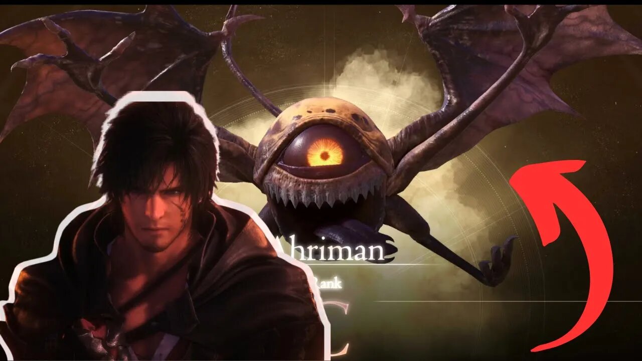 Defeating the Formidable Ahriman Boss - Final Fantasy 16 Gameplay