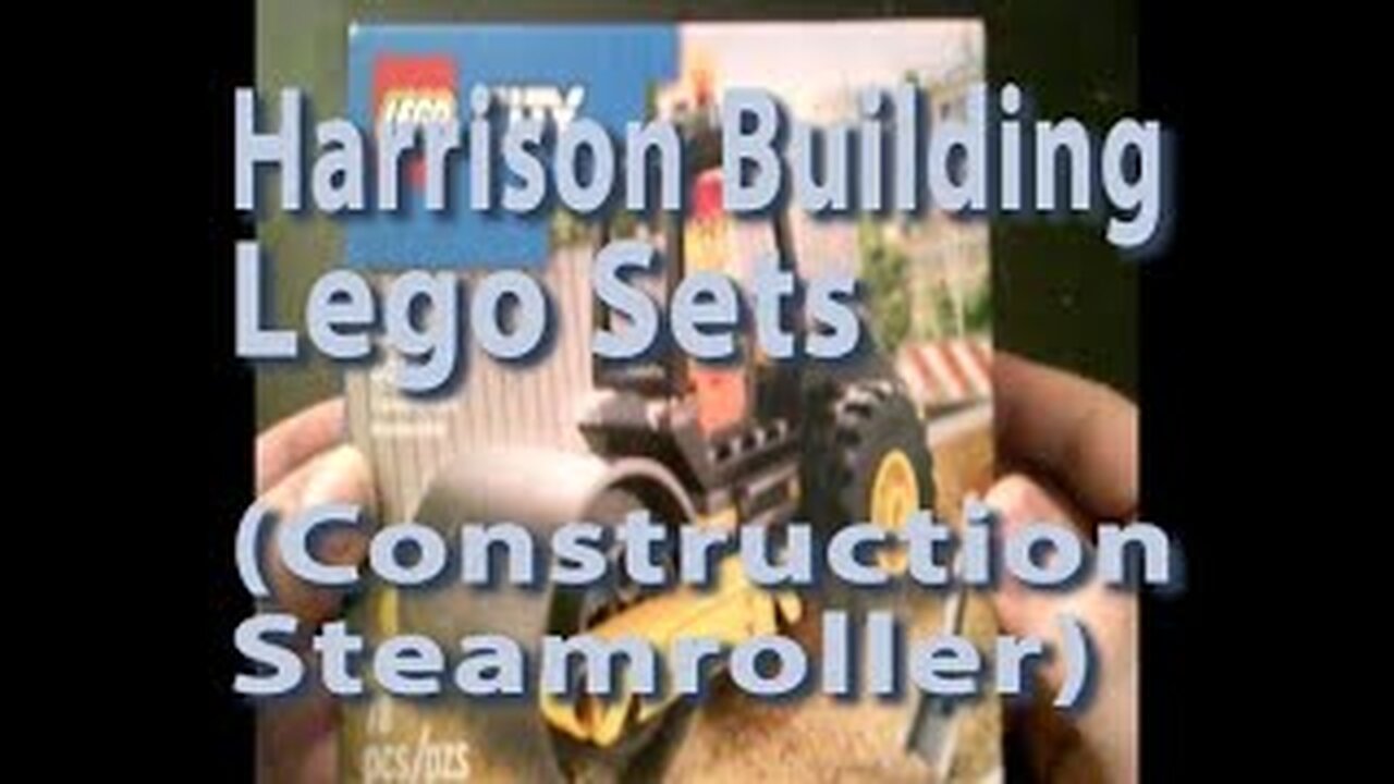 Harrison Building Lego Sets (Construction Steamroller)