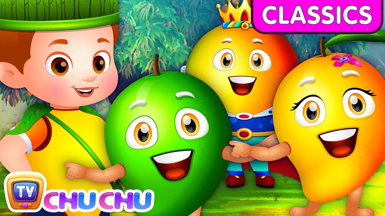 The Mango Nursery Rhyme - Kids Songs and Learning Videos - ChuChu TV Classics