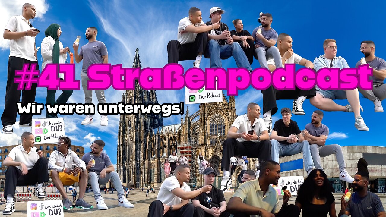 #41 Straßenpodcast vor dem Kölner Dom. Ihr durftet mitmachen!