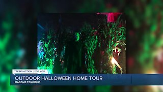 Outdoor Halloween Home Tour