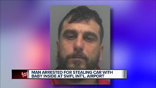 Witness: Car stolen in dramatic carjacking at Fort Myers airport