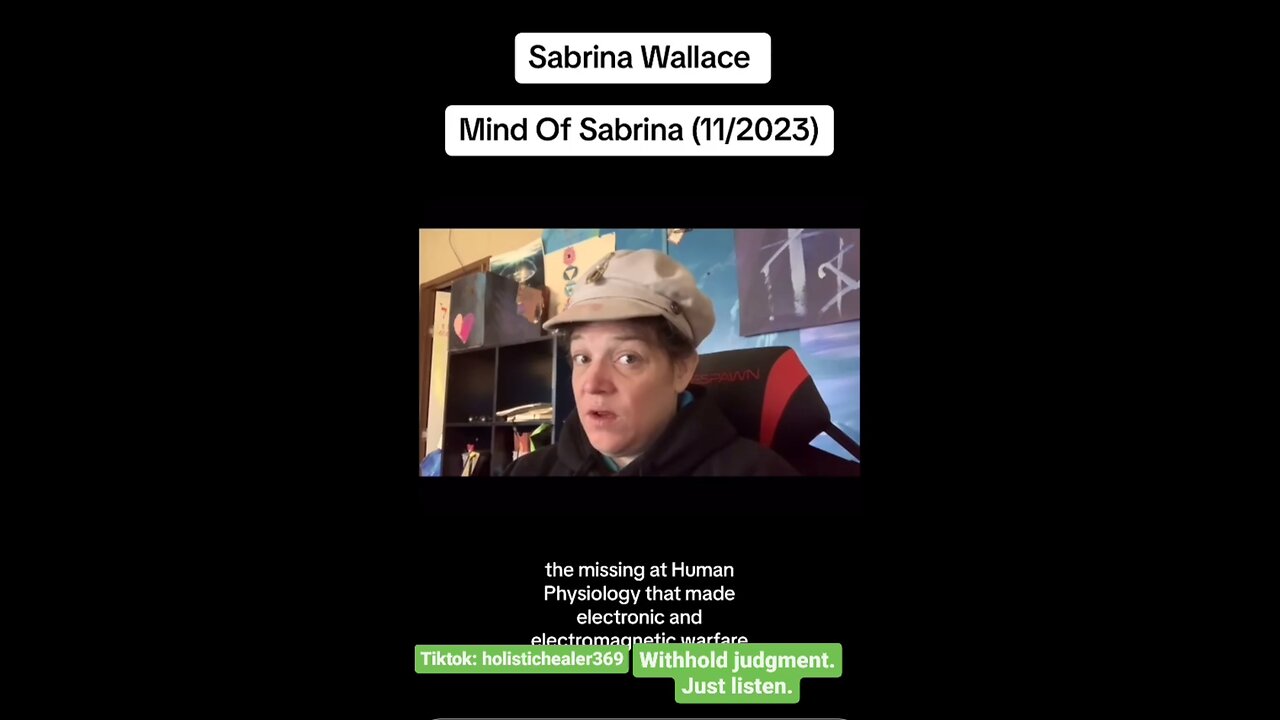 Sabrina Wallace Talks Electromagnetic Warfare Against Our Bodies