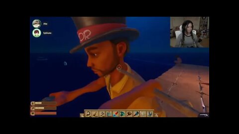 Sykkuno calls Valkyrae m'lady raft