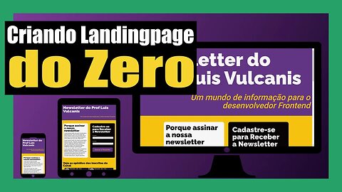 COMO CONSTRUIR UMA LANDING PAGE DO ZERO TOTALMENTE RESPONSIVA E FUNCIONAL [aula completa]