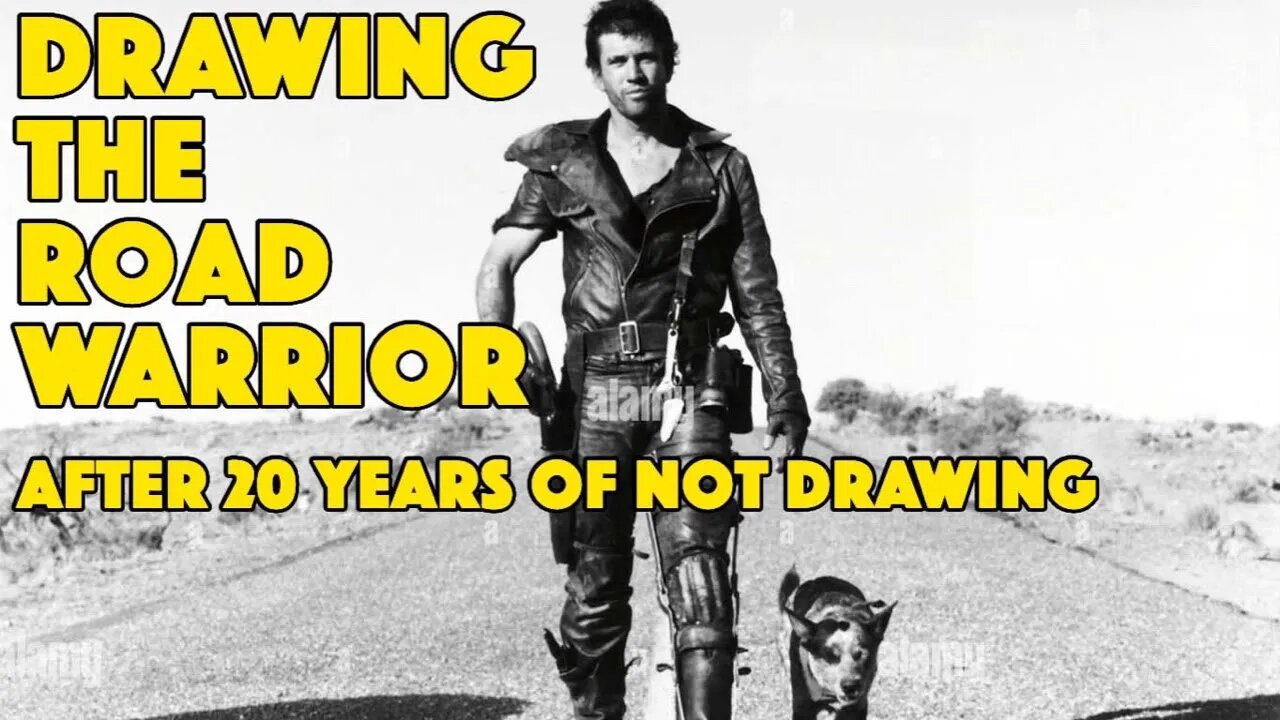 Drawing The Road Warrior | After 20 Years Of Not Drawing