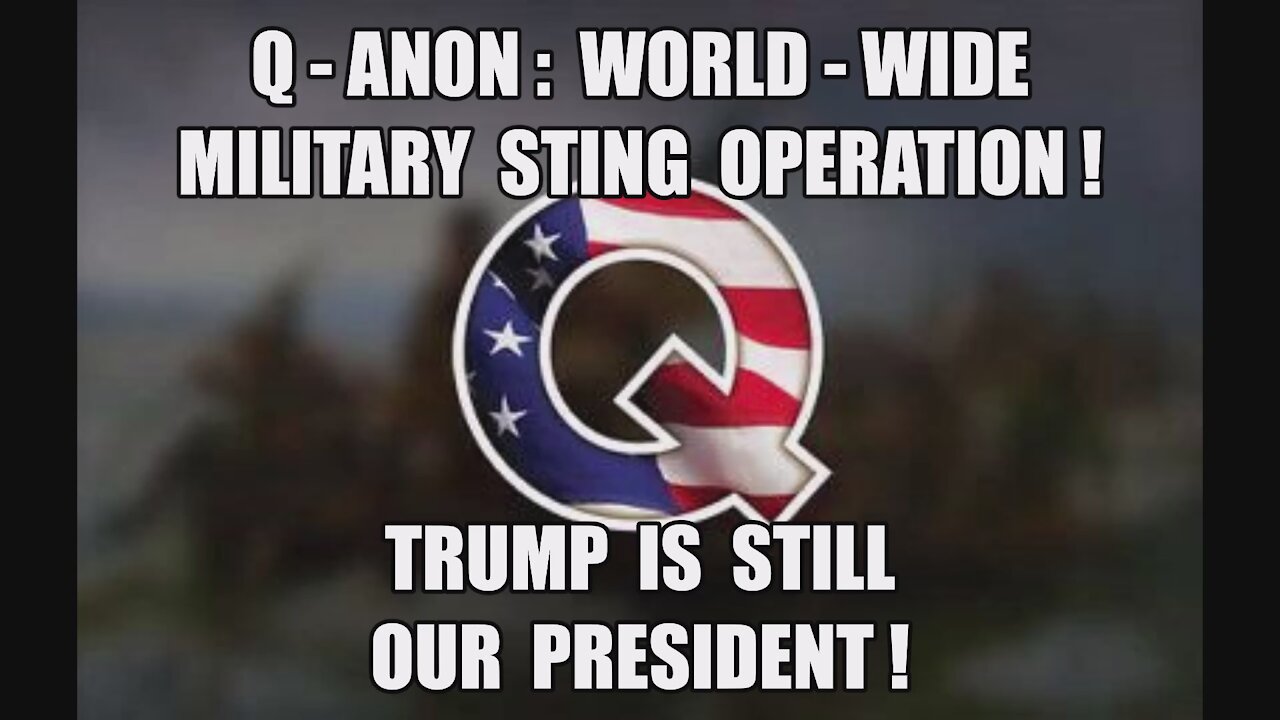 U.S. INVADES MAINLAND CHINA! Q-ANON WORLD-WIDE STING OPERATION! TRUMP IS STILL PRESIDENT! MAGA KAG!