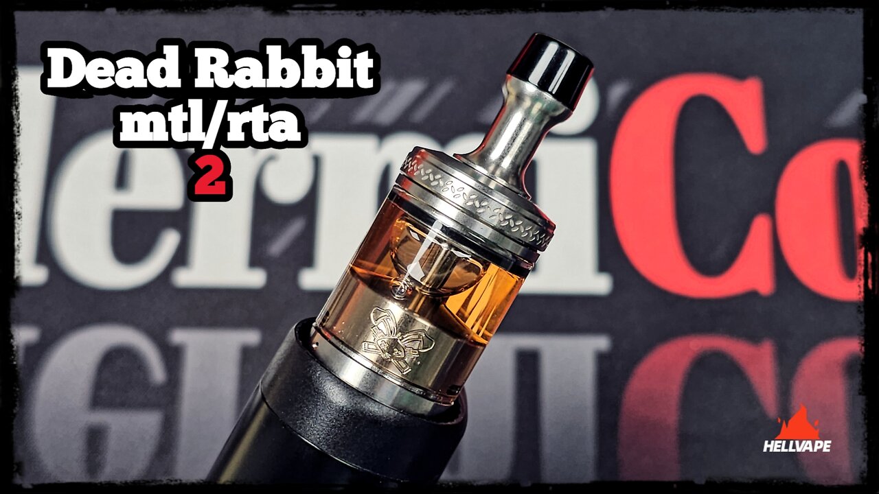 Dead Rabbit Mtl Rta 2 by Hellvape Ελληνική Παρουσίαση & Στήσιμο “Greek review“