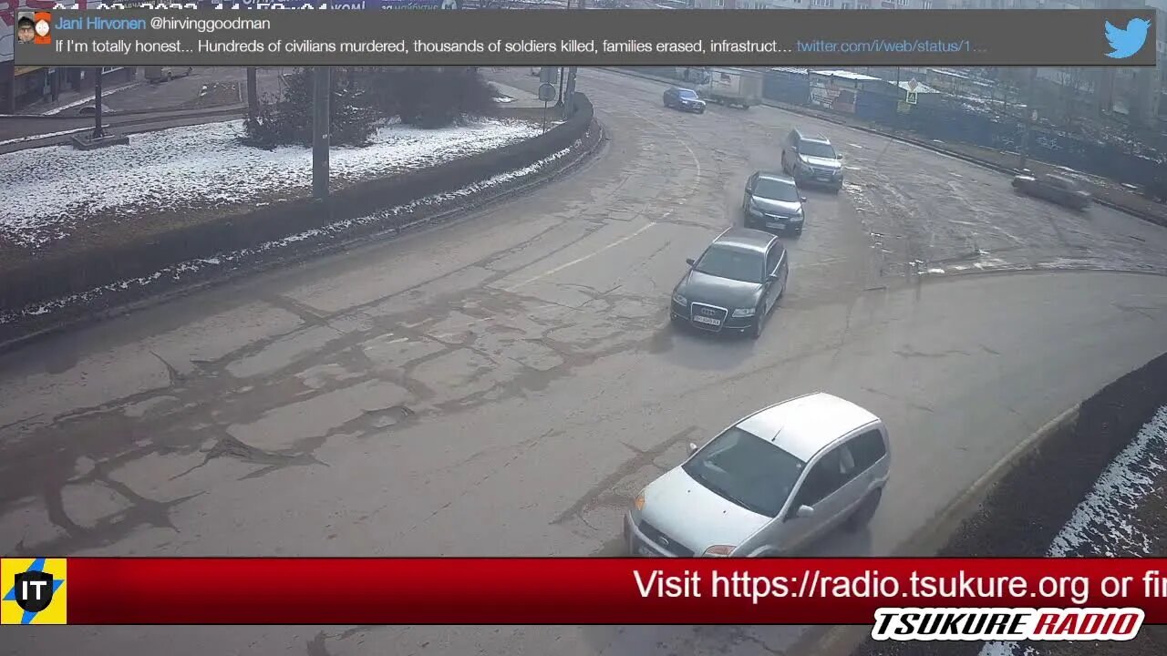 Tsukure Radio News Live streaming CCTV cameras from Ukraine