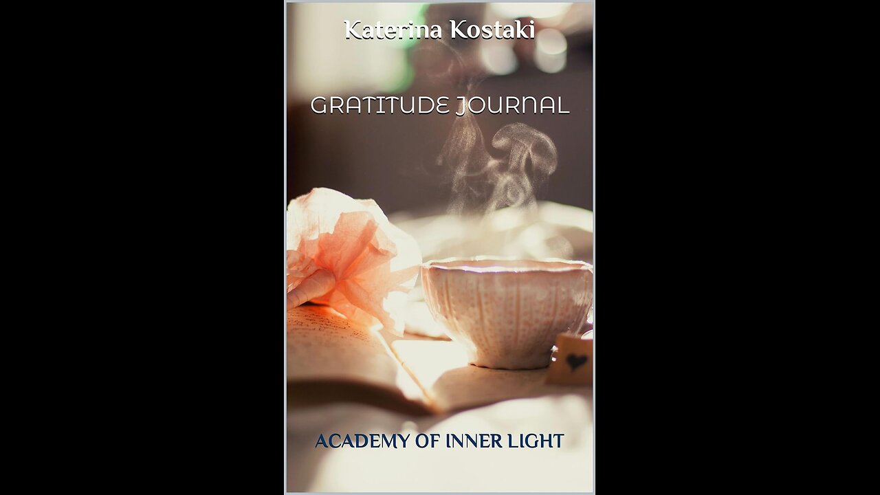 GRATITUDE JOURNAL @Katerina Kostaki Official