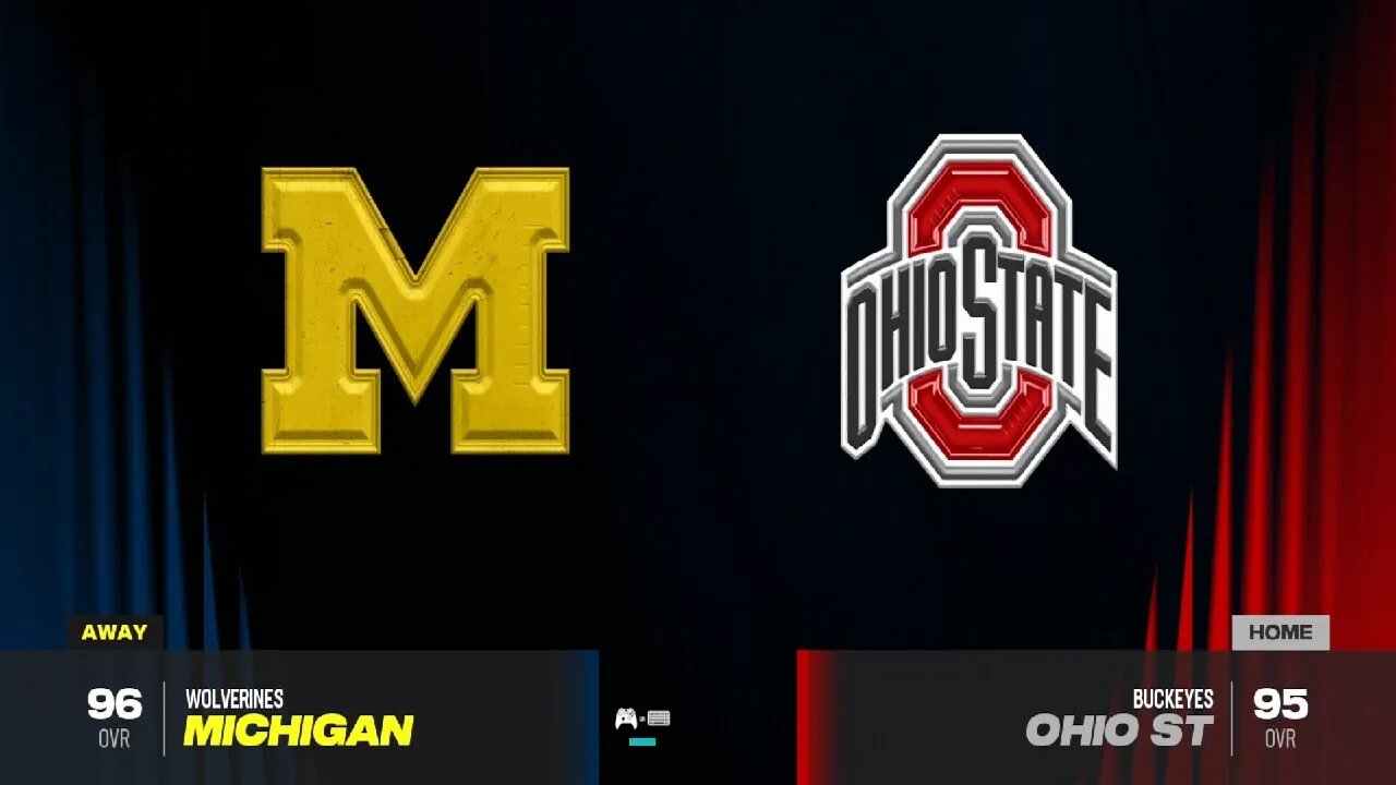 CFB 24 Michigan Wolverines Vs Ohio State Buckeyes Year 2023