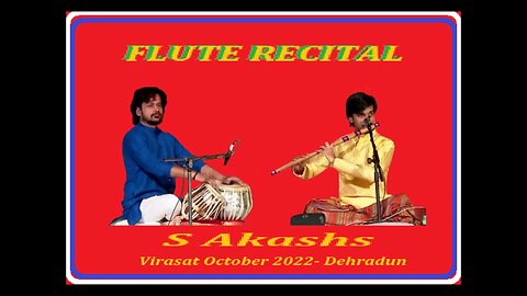 S.AKASH---FLUTE RECITAL