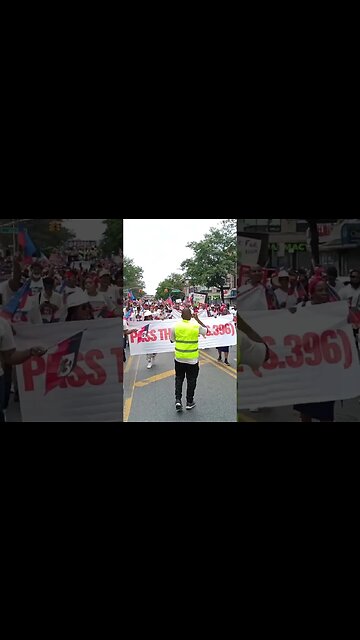 The Relief in #haiti #reliefinhaiti International March From Rogers Ave and Foster Ave #brooklyn