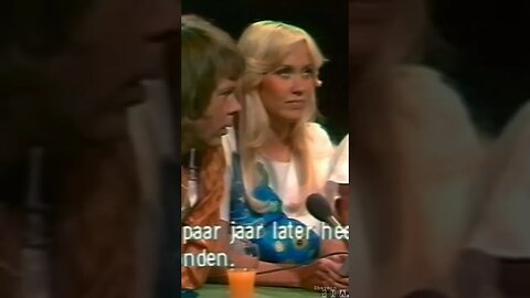 #abba #interview #funny #eddy go round #1975 #shorts #subtitles #hq