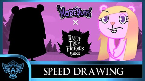 Speed Drawing: Happy Tree Friends Fanon - Bexlie | Mobebuds Style